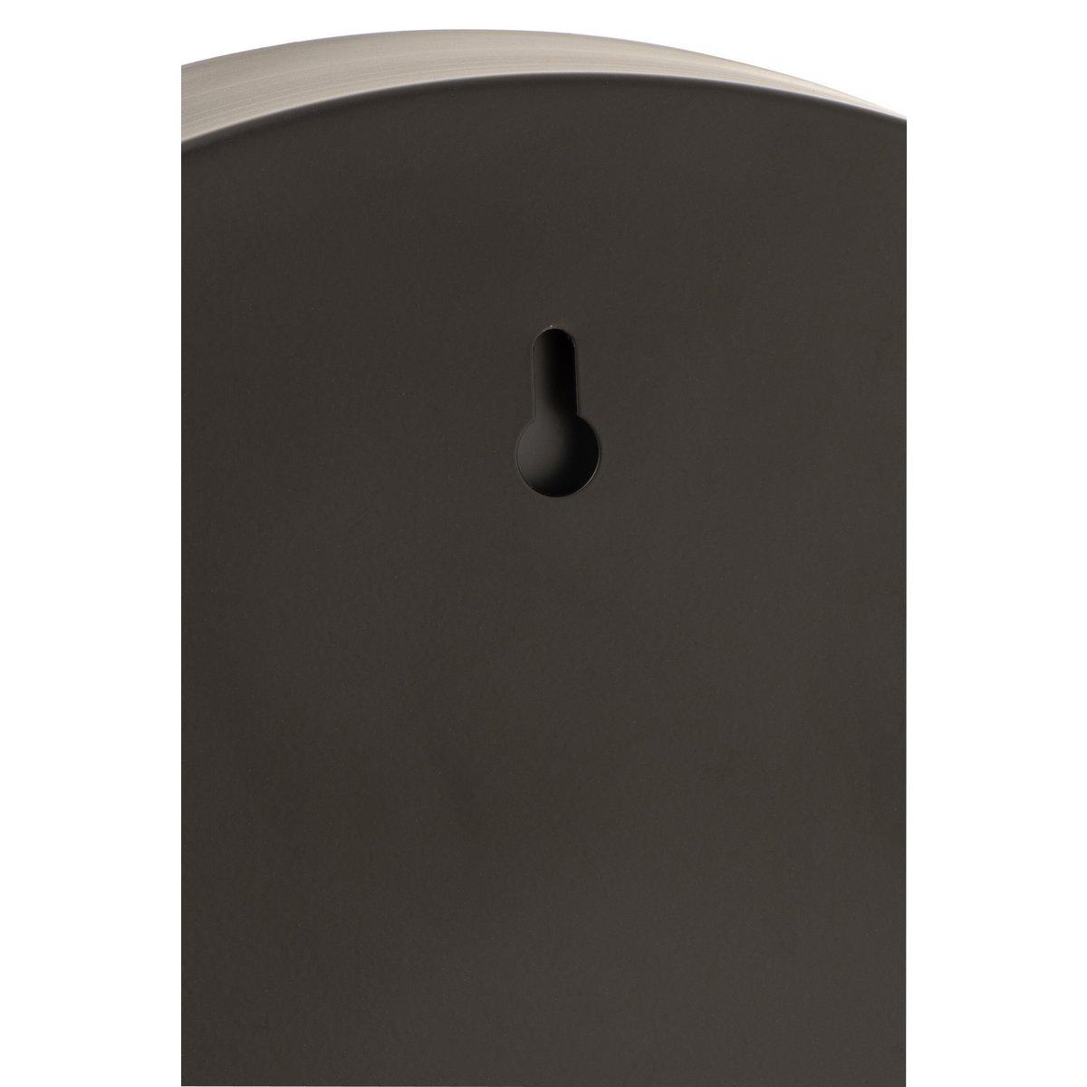 J-Line Spiegel Round Edge – Metall – Schwarz – mittelgroß
