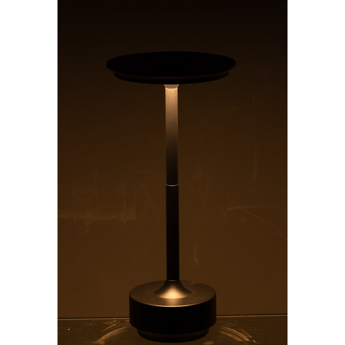 J -Linie Lampe Touch - Plastik - Schwarz - LED