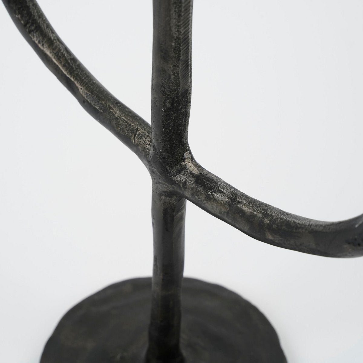 Stretto Kerzenständer – L21 x B10 x H41 cm – Schwarz
