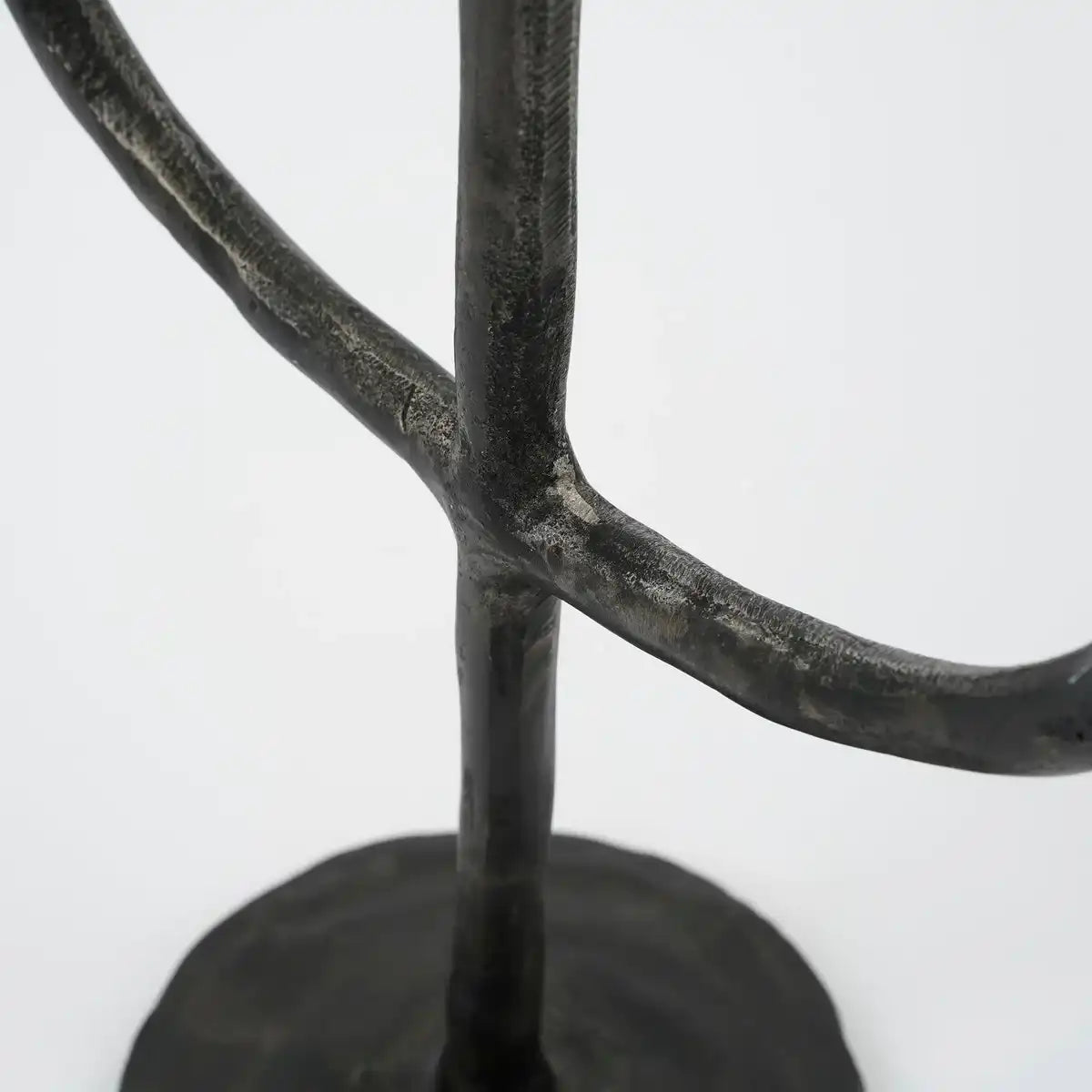 Stretto Kerzenständer – L21 x B10 x H41 cm – Schwarz