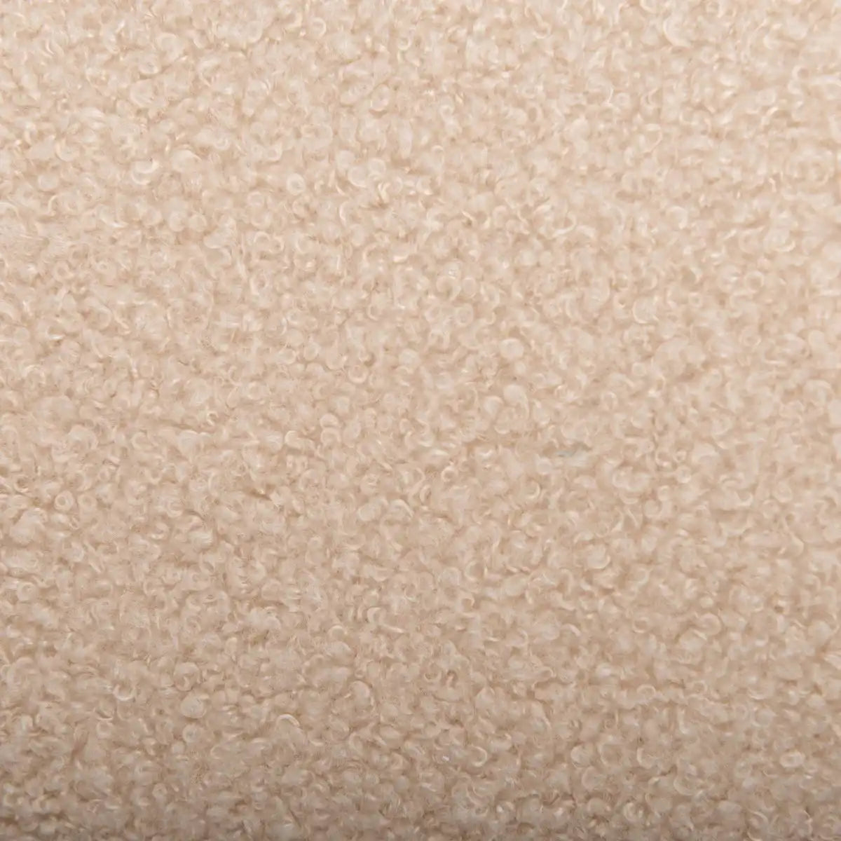 Tischleuchte "FLUFFY" mit Textilschirm und -fuß in Almond, E27, ca. 31 cm hoch