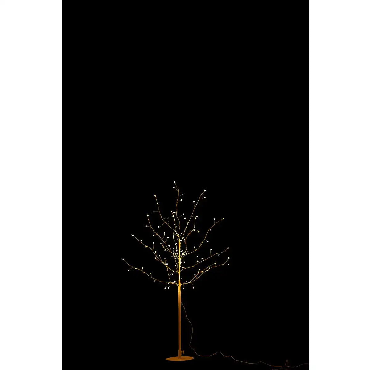 J-Line Dekobaum Bare - Weiß - Mittel - LED