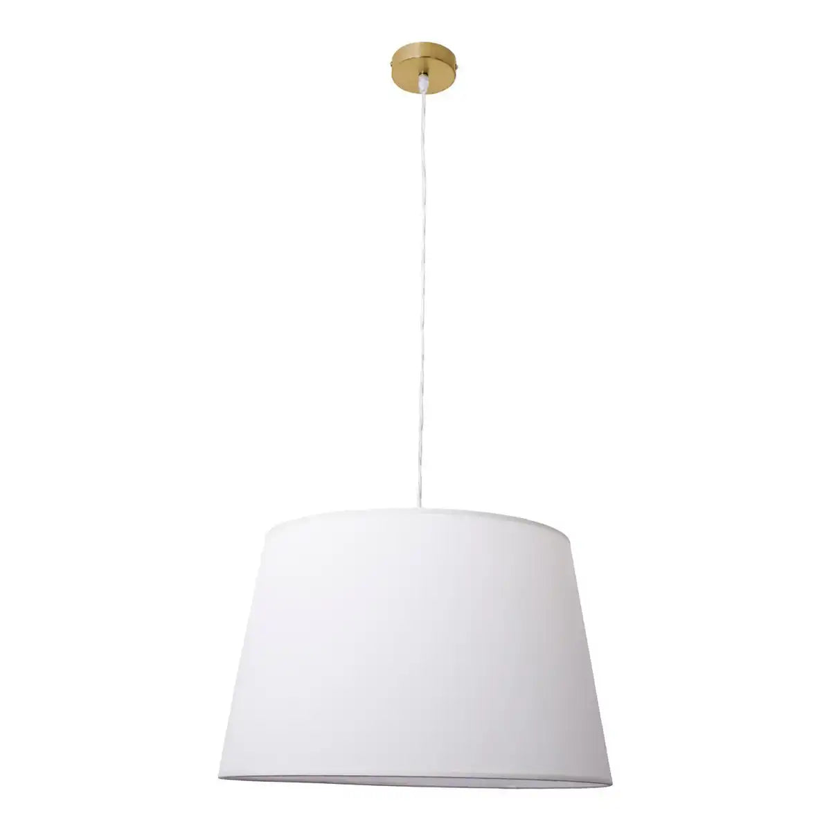 Pendelleuchte "BOLOGNA" beige/messing