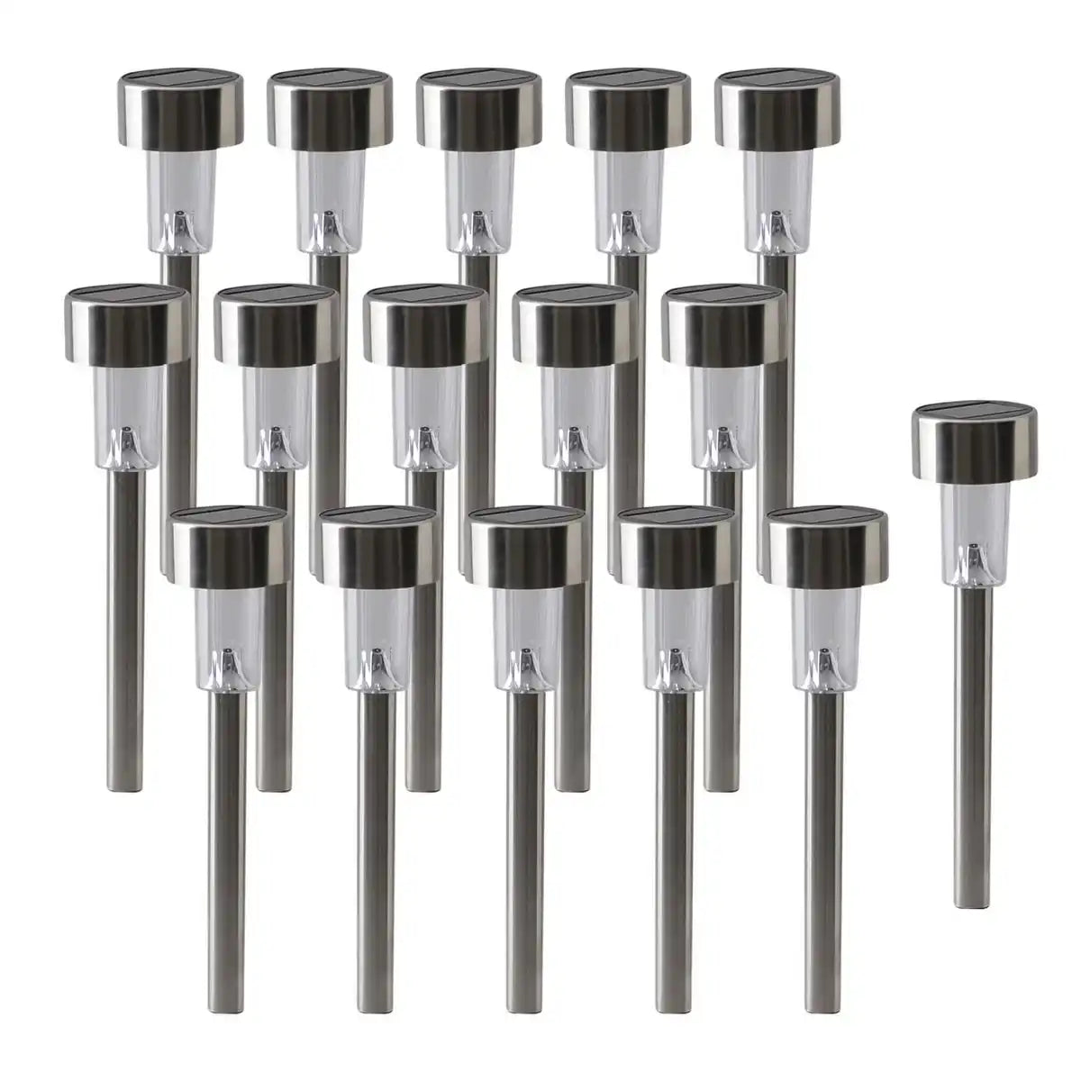 16er-set LED-Solar-erdspiß