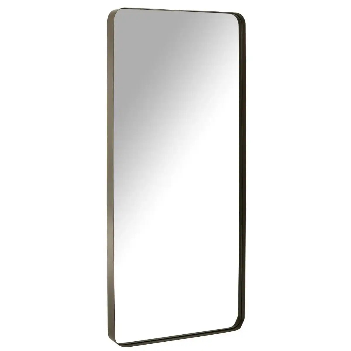 J -Line Spiegel Markus - Metall/Glas - Schwarz - groß - 180 x 80 cm