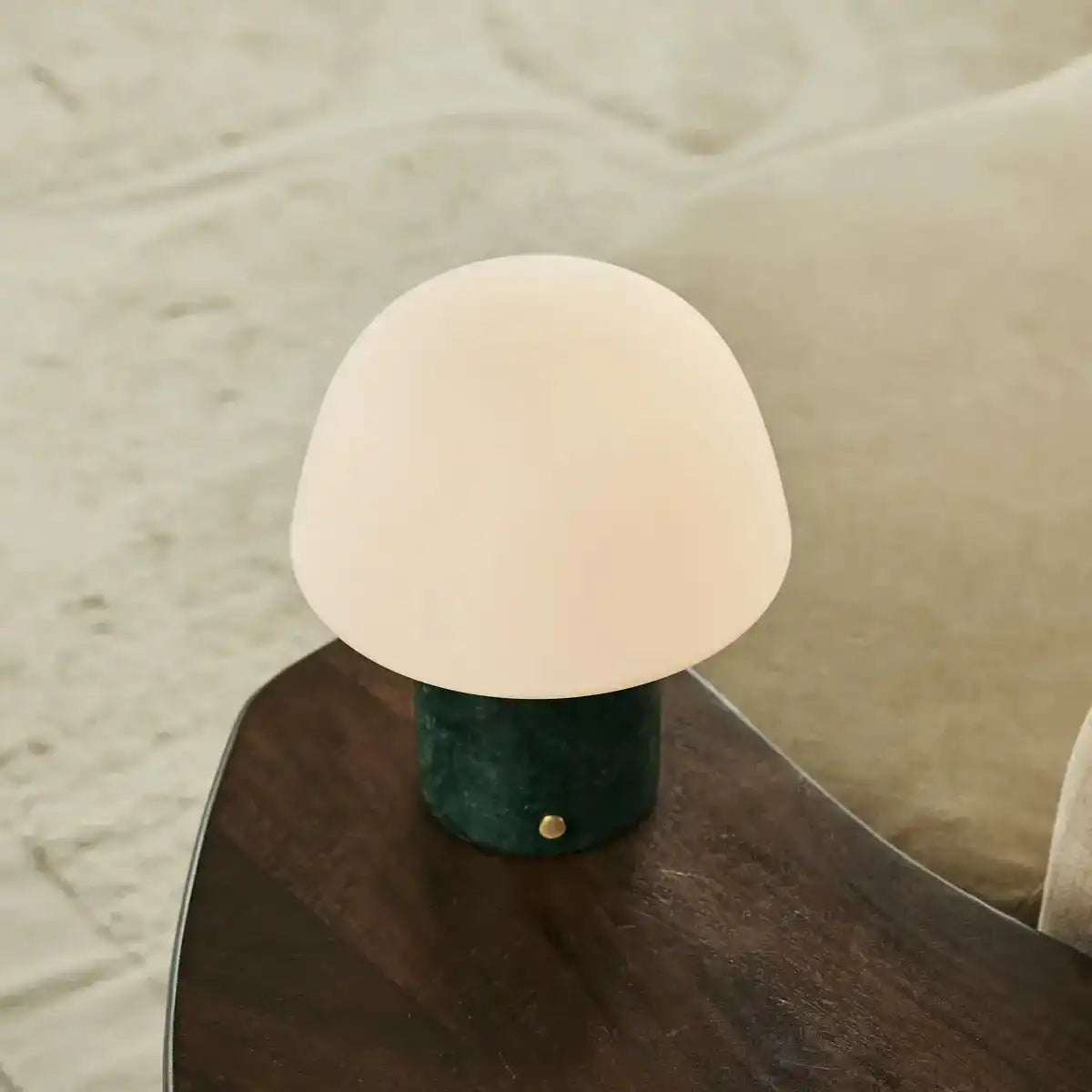 Maes Green / Verde Alpi - Elegante Marmorlampe, bis zu 100 Stunden Beleuchtung, stilvoll und funktional