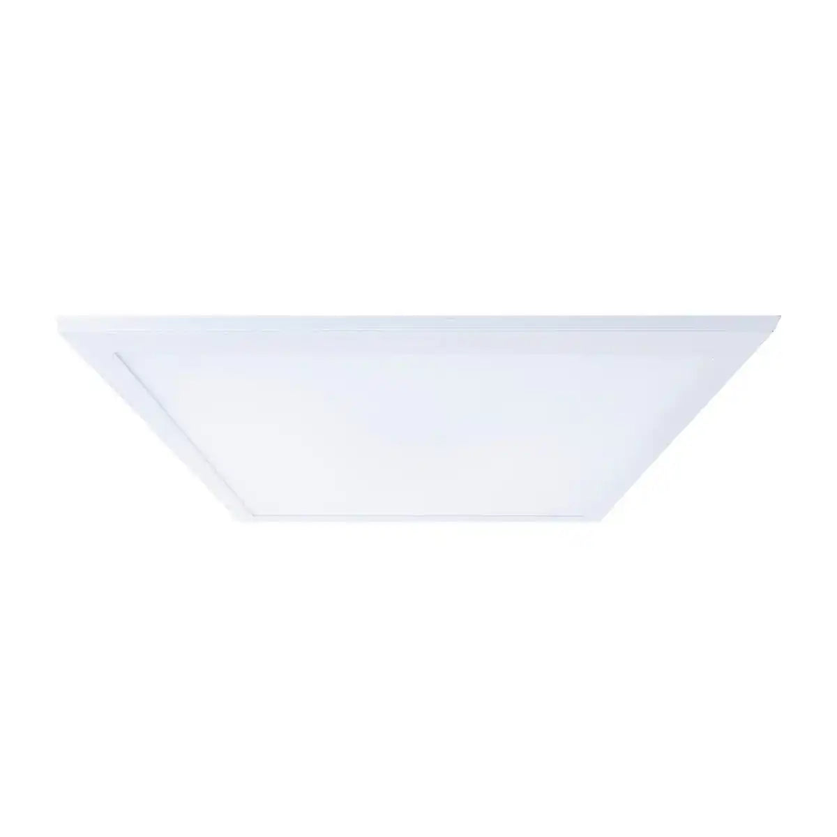 LED Panel-Deckenleuchte "NICO", funktionelle Deckenleuchte aus Metall und Kunststoff in weiß, mit festverbauten LED und vielen Funktionen, ideal für Büro, Praxis oder Werkstatt, ca. 59,5 x 59,5 cm