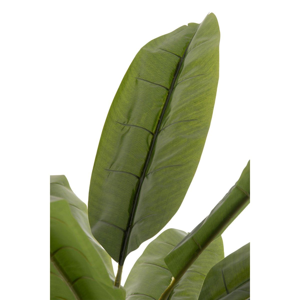 J-Line Bananenstaude Kunststoff Grün/Braun