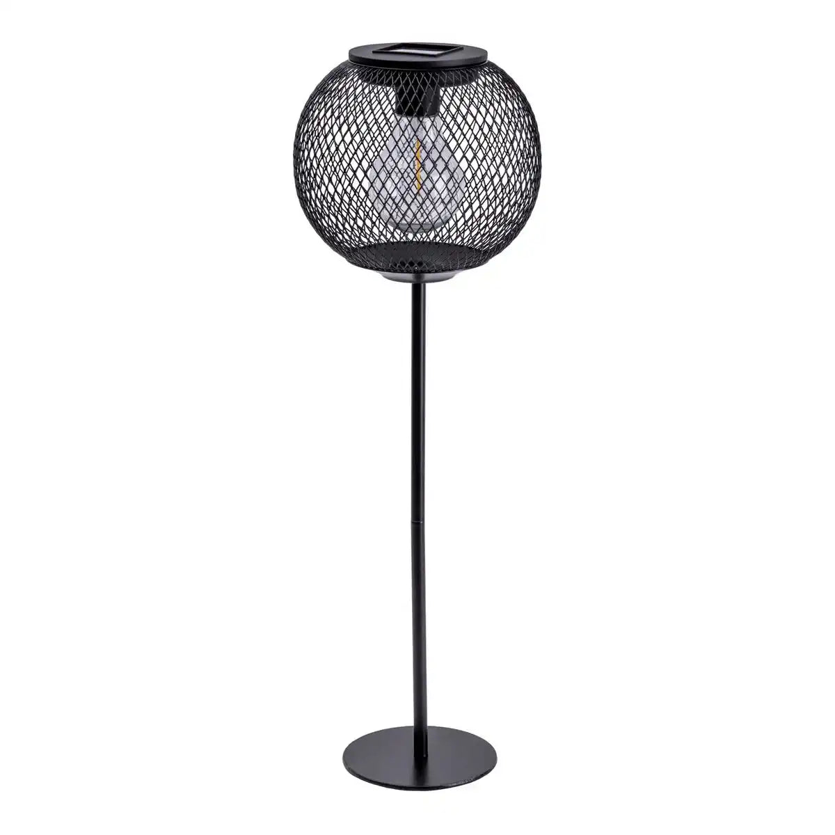 LED Solarleuchte "GELI", Außendeko aus Metall und Kunststoff in Schwarz,, mit fest verbauten LED