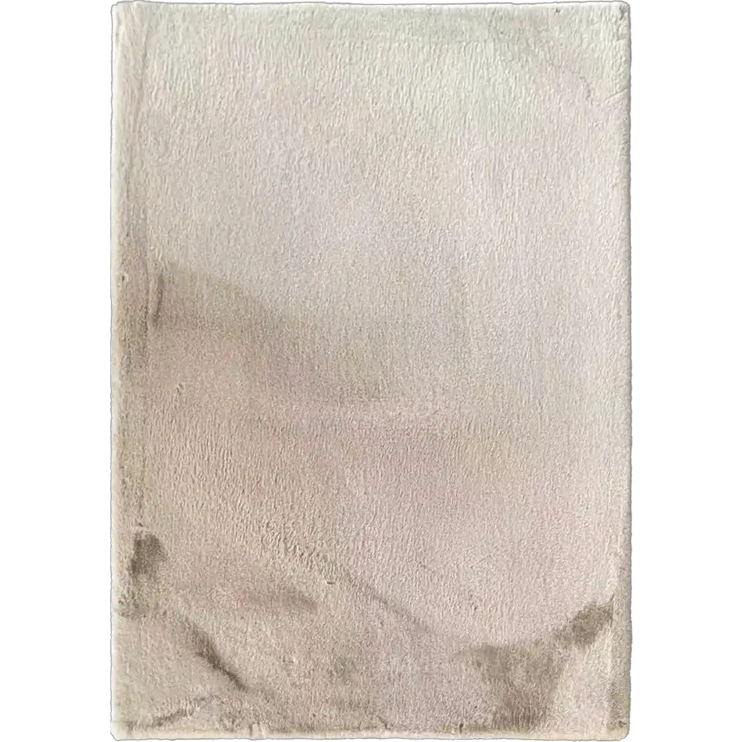 Flauschiger Teppich Creme 80x150CM