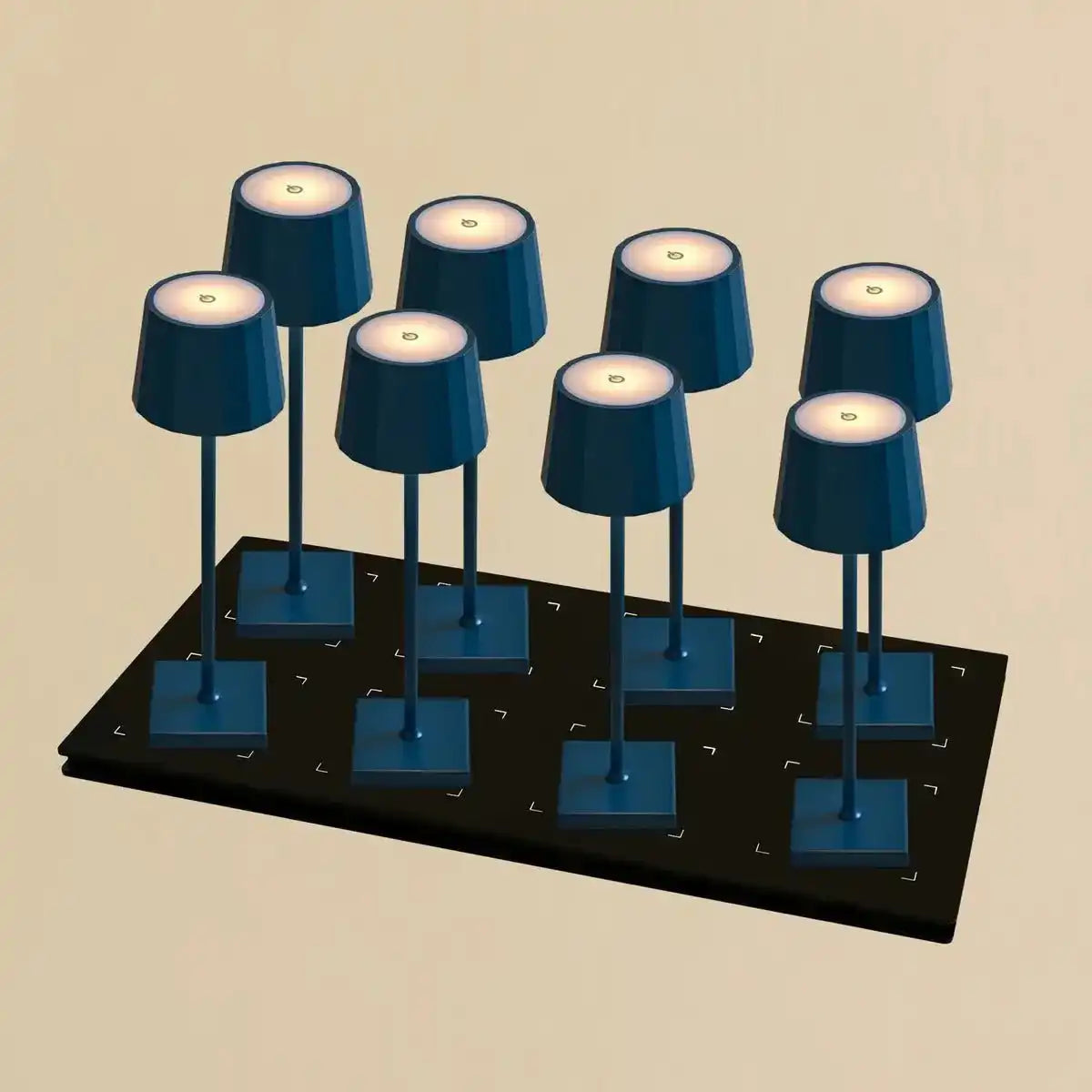 Central Station Professionelle drahtlose Ladestation mit 8 Ladeanschluss-Easy & Functional mit Q1-Technologie