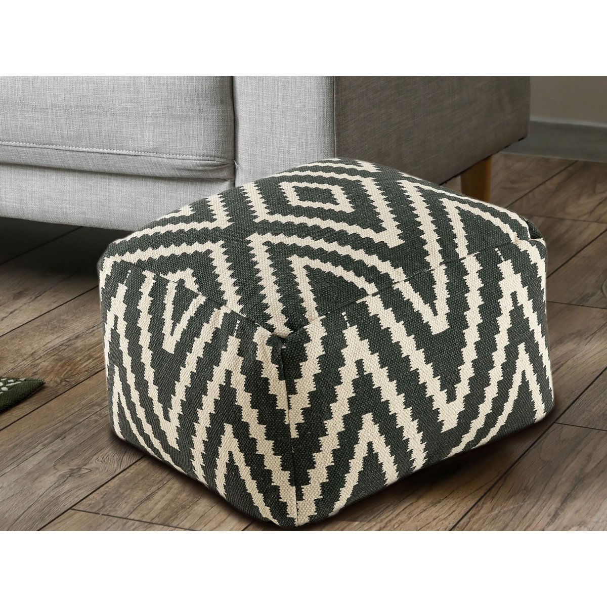 Sitzwürfel Fußhocker Sitzhocker 50x35x50cm Pouf