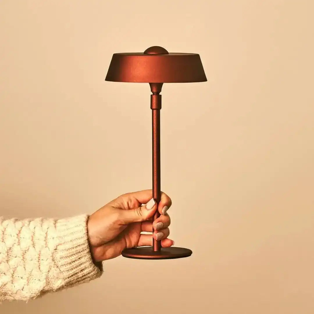Luca Bronze - USB wiederaufladbare Lampe l minimalistisch, verspielt und dimmbar