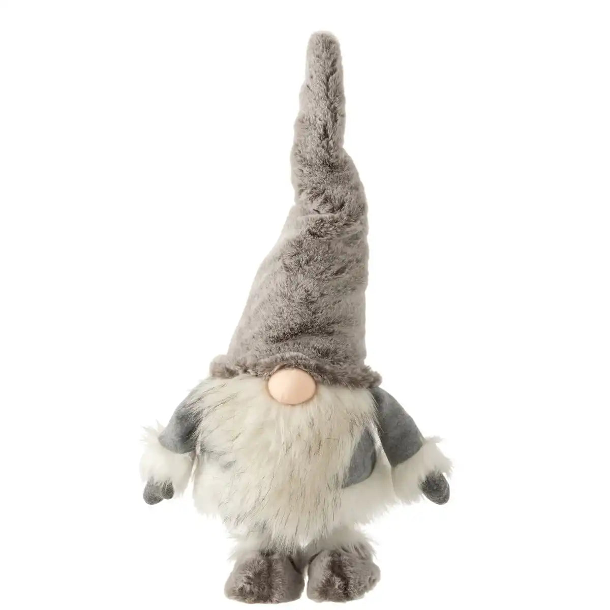 J-Line Weihnachtsfiguren – Poly – Grau/Weiß