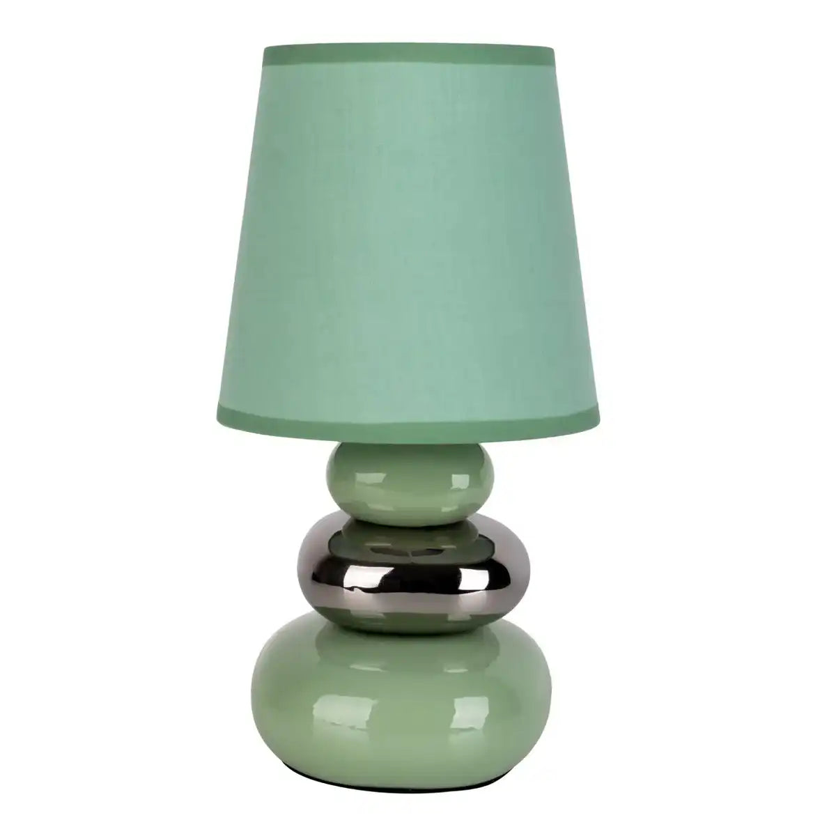 Keramik Tischleuchte "STONEY" mint - Klassik - Tischleuchte - - mint - E14 - keine Angabe