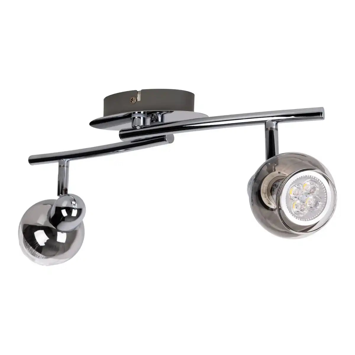 2er LED-Wand- Deckenleuchten "BOCCIA"