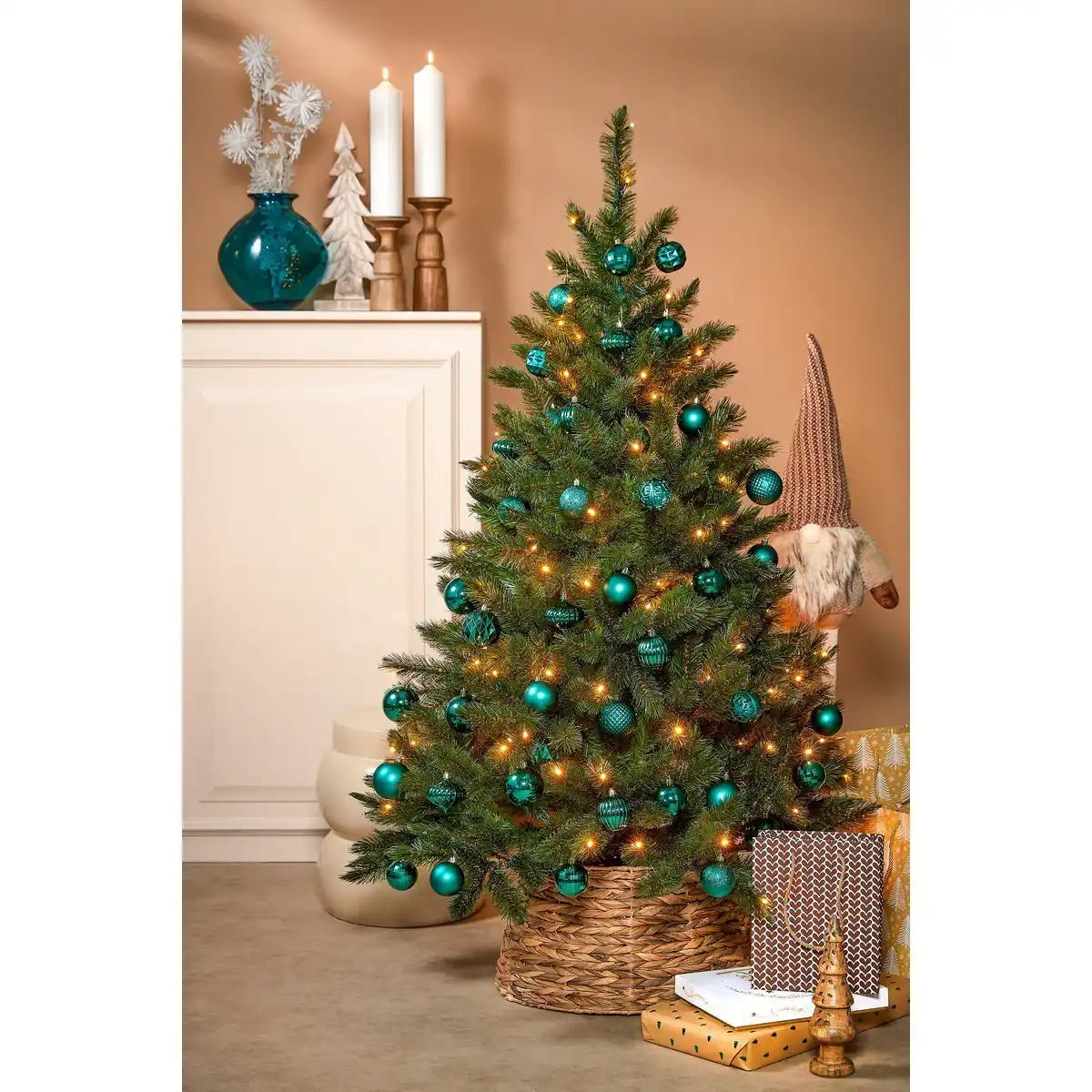 Künstlicher Weihnachtsbaum – H185 x Ø119 cm – Grün