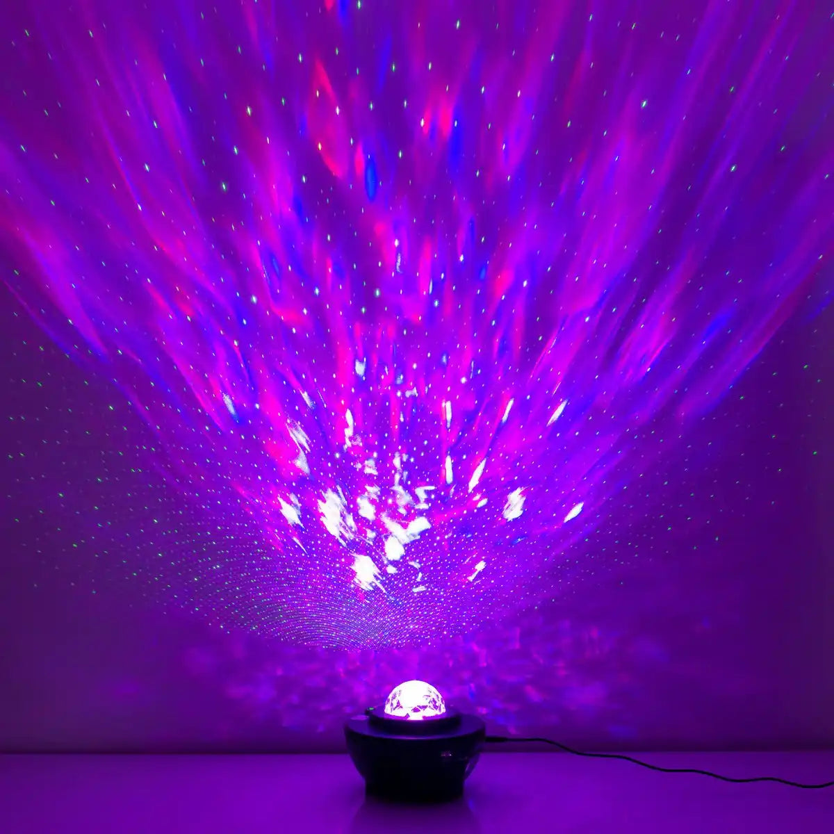 Atmospheric Galaxy LED Projektor, Deko-Beleuchtung aus Kunststoff, bunt, integrierte LED, für Innen