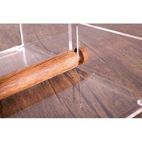 Acryl- und Holzhandtuchtür - HomeDesign Knaus