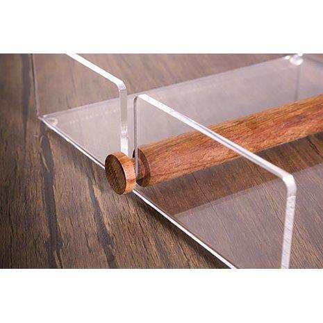 Acryl- und Holzhandtuchtür - HomeDesign Knaus