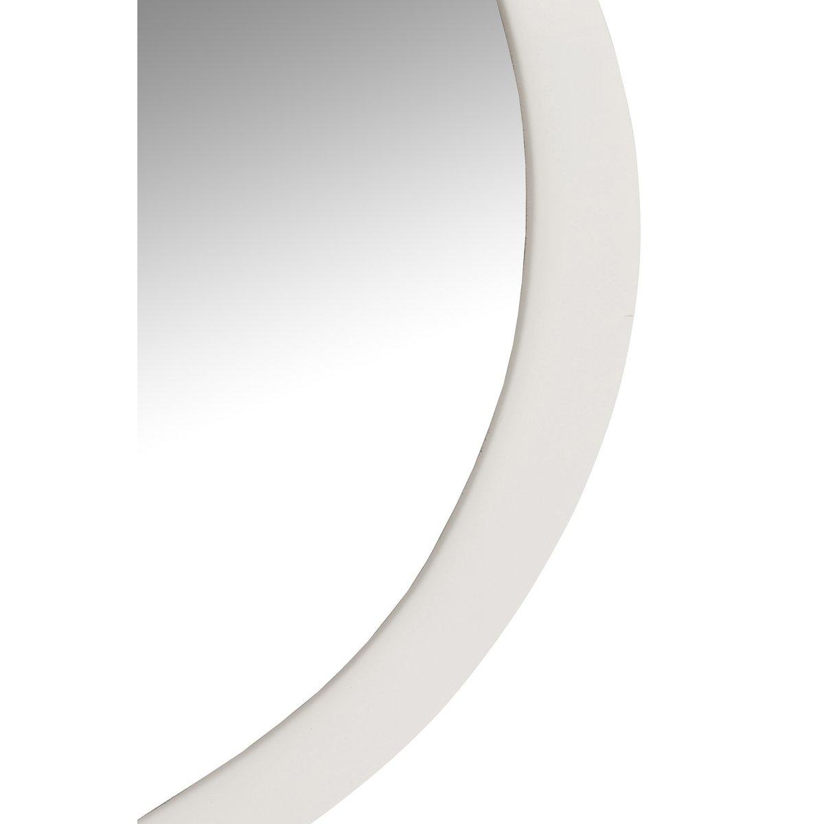 J-Line Wandspiegel Metaal/Glas Wit Large
