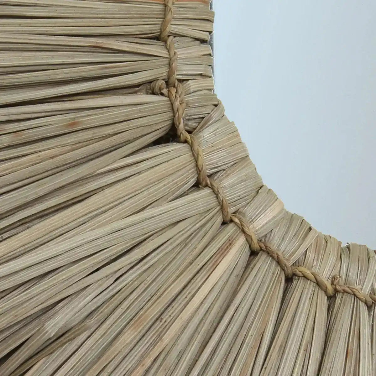 Alang Wandspiegel Dekorationsspiegel Natur 35 cm - HomeDesign Knaus