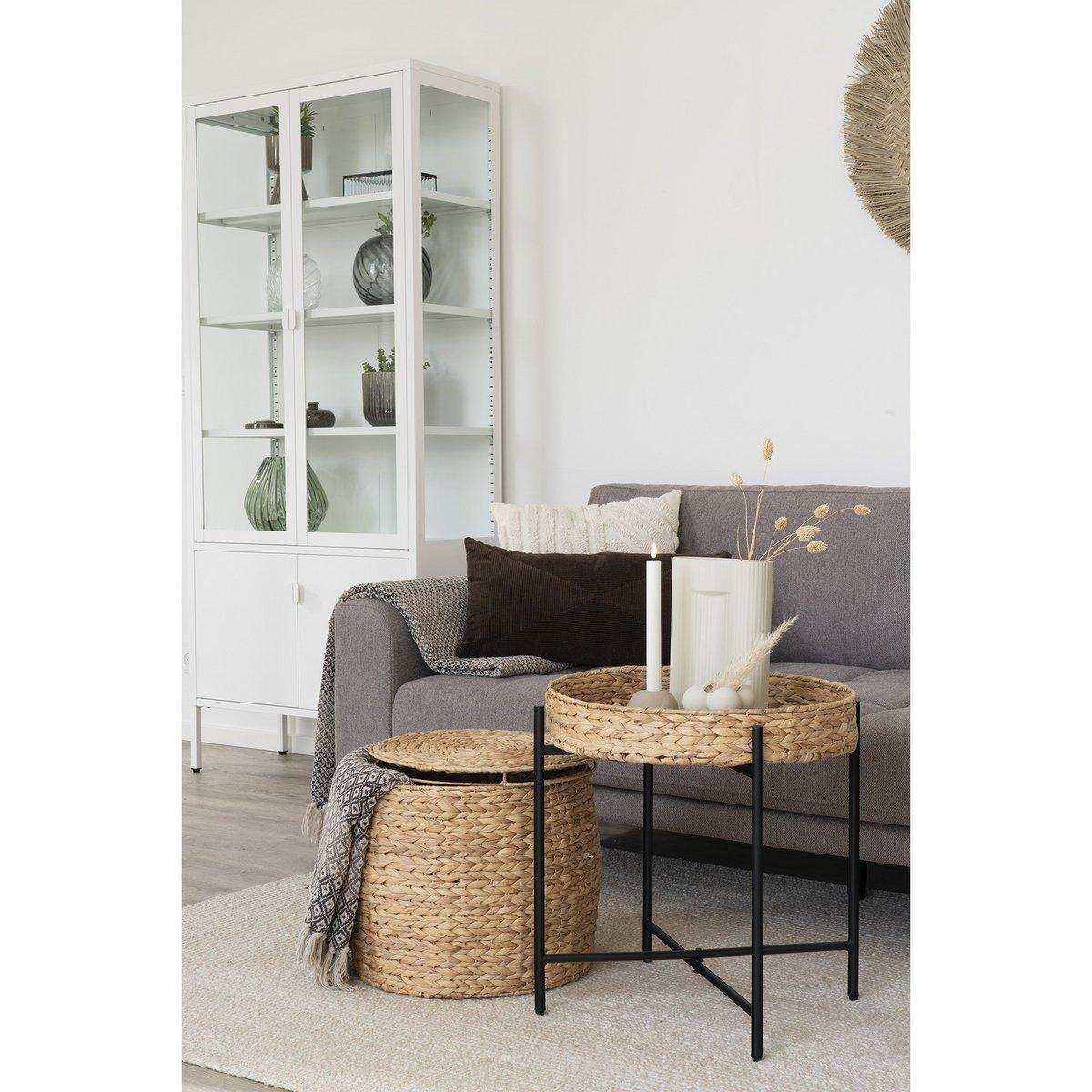 Alanya Plaid - Plaid, braun/beige/weiß, 130x180 cm - HomeDesign Knaus