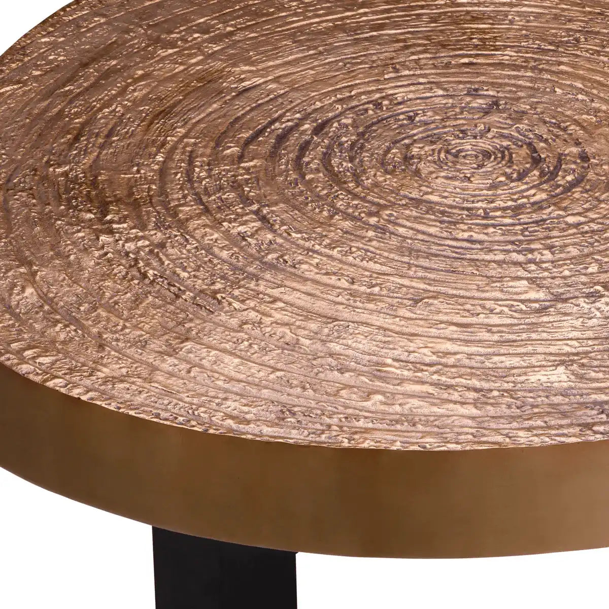 Annabelle Antikgold Finish Beine mit schwarzem Finish Handarbeit - HomeDesign Knaus