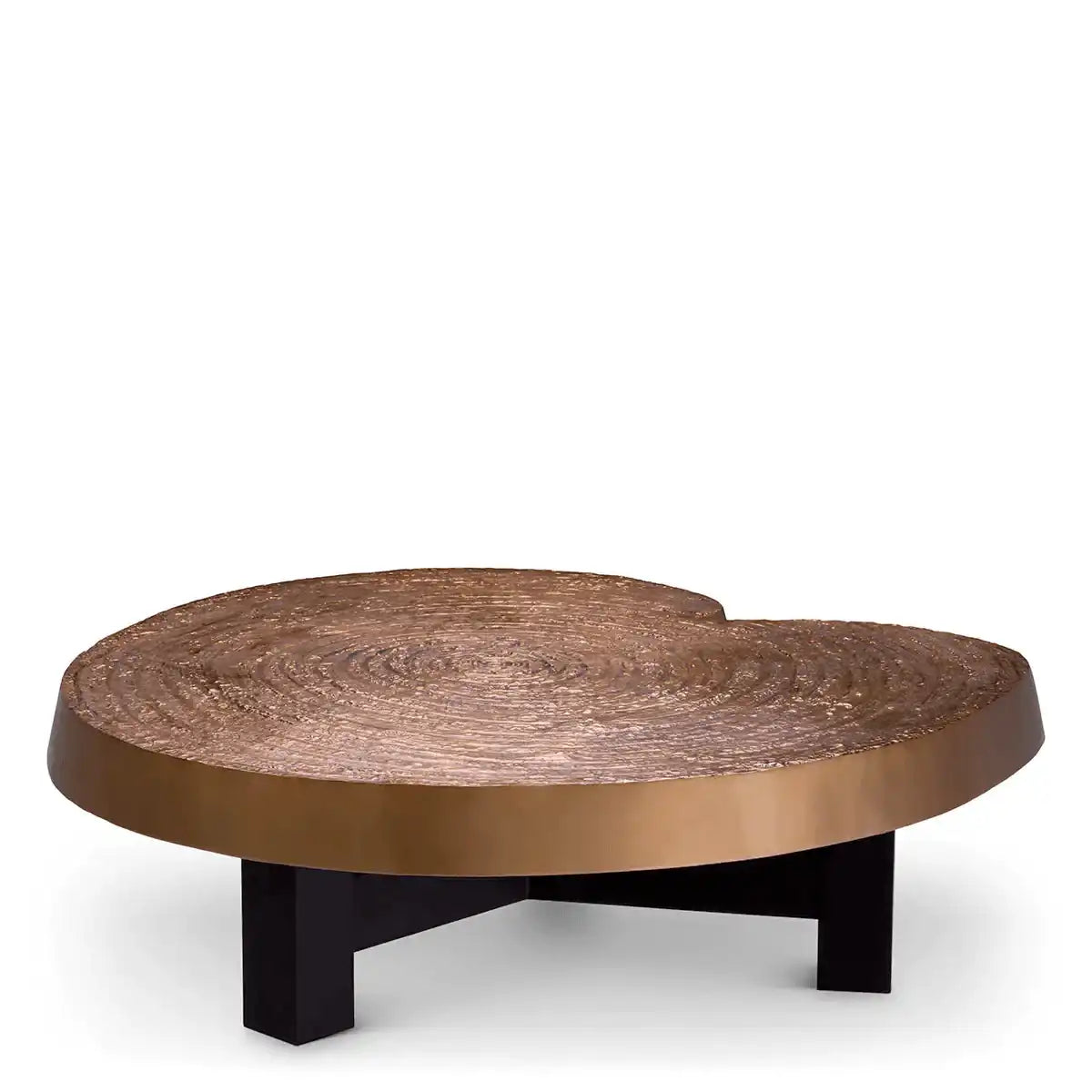 Annabelle Antikgold Finish Beine mit schwarzem Finish Handarbeit - HomeDesign Knaus