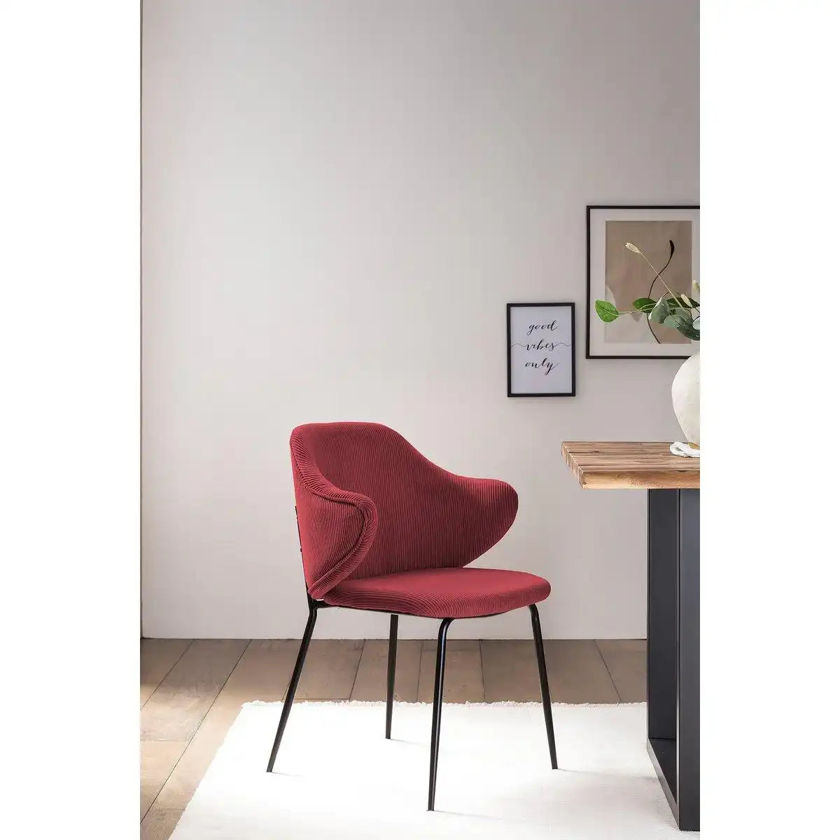 Armlehnstuhl 2er Set Beere - HomeDesign Knaus