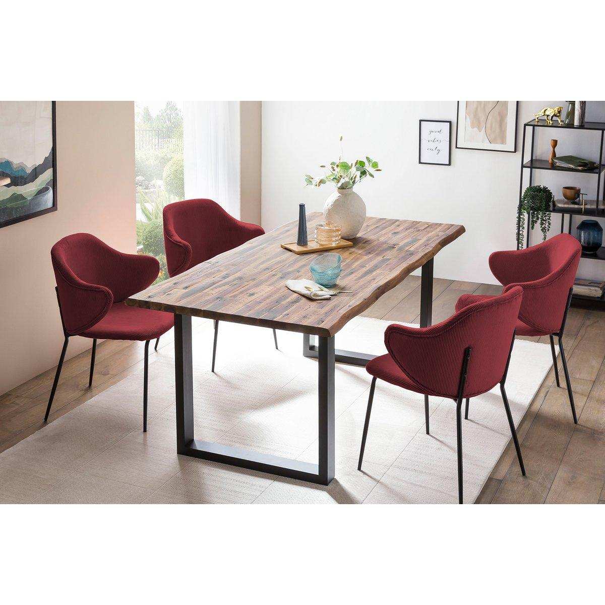 Armlehnstuhl 2er Set Beere - HomeDesign Knaus