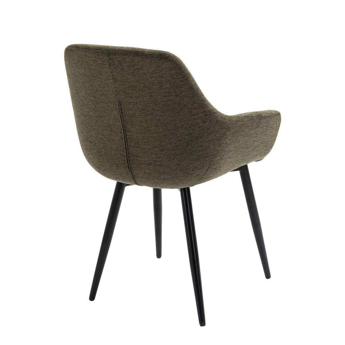 Armlehnstuhl 2er Set Grün - HomeDesign Knaus