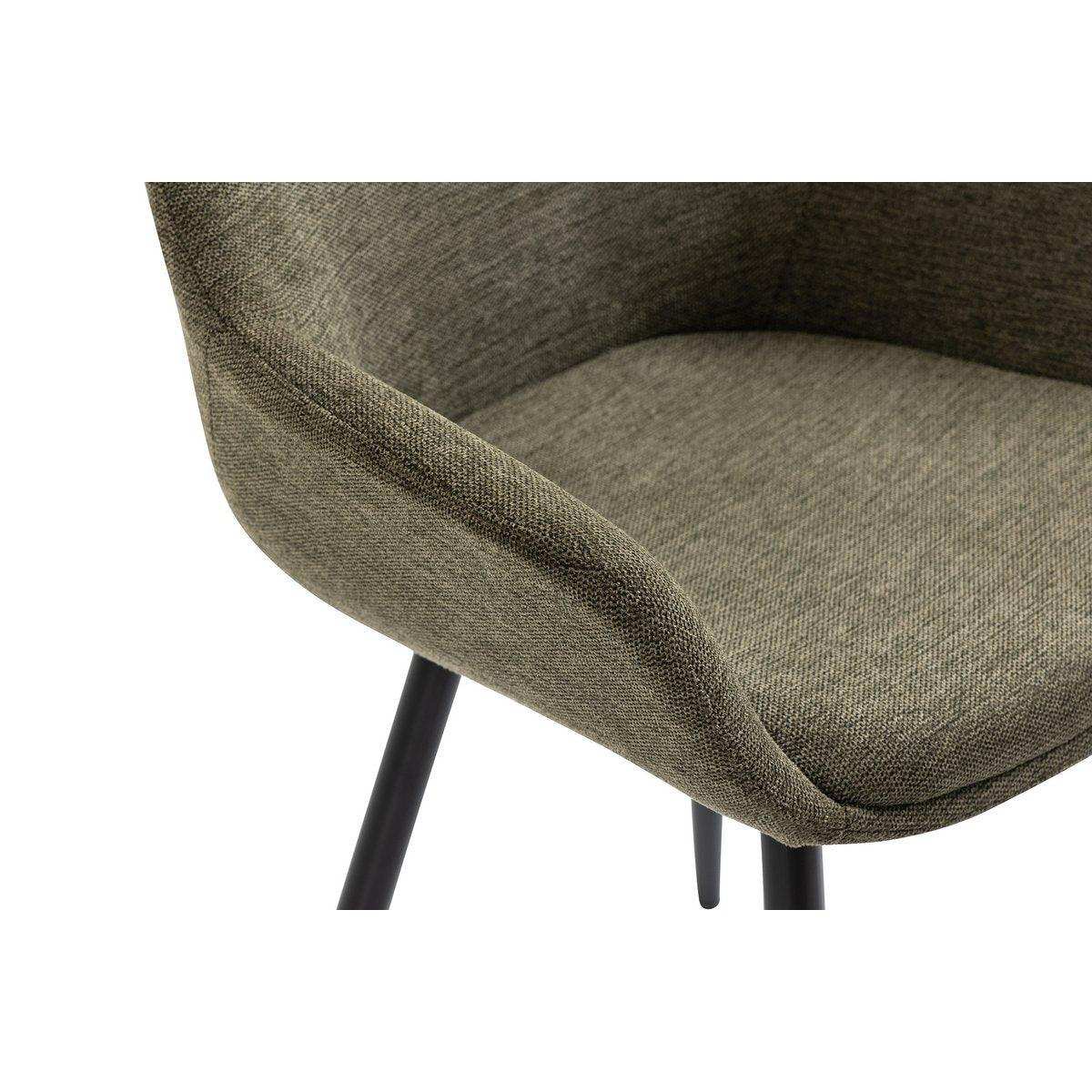 Armlehnstuhl 2er Set Grün - HomeDesign Knaus