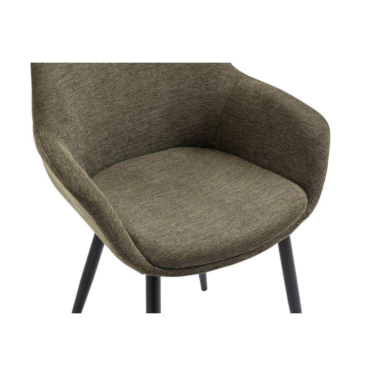 Armlehnstuhl 2er Set Grün - HomeDesign Knaus