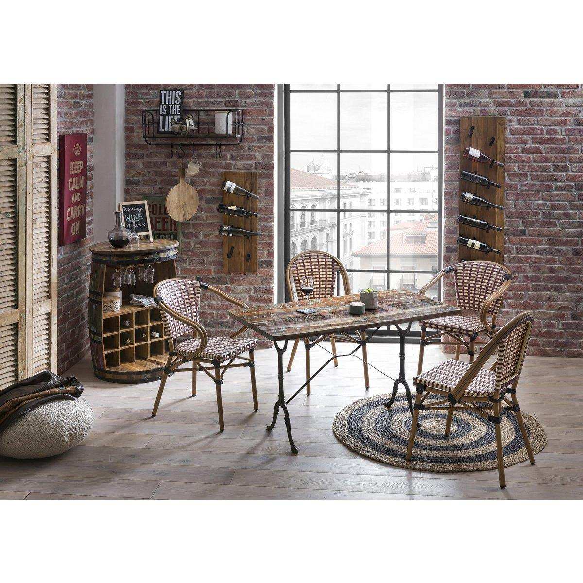 Armlehnstuhl, 2er-Set - HomeDesign Knaus