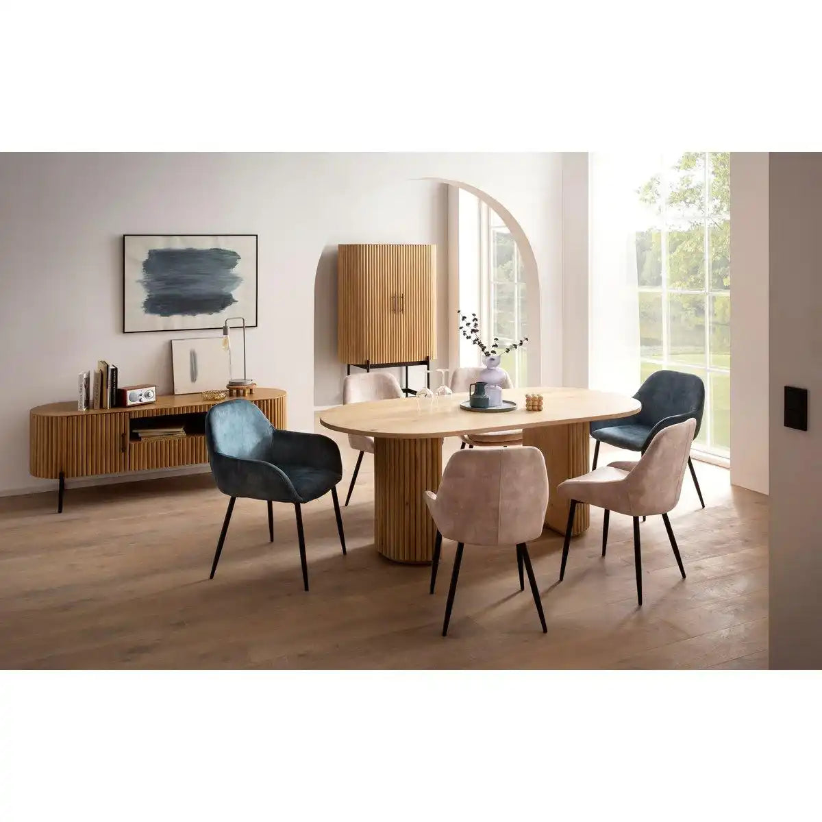 Armlehnstuhl, 2er-Set - HomeDesign Knaus