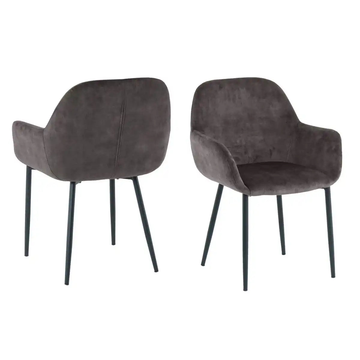 Armlehnstuhl, 2er-Set - HomeDesign Knaus