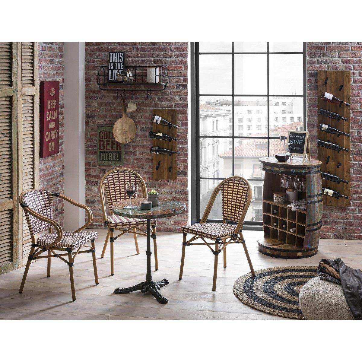 Armlehnstuhl, 2er-Set - HomeDesign Knaus