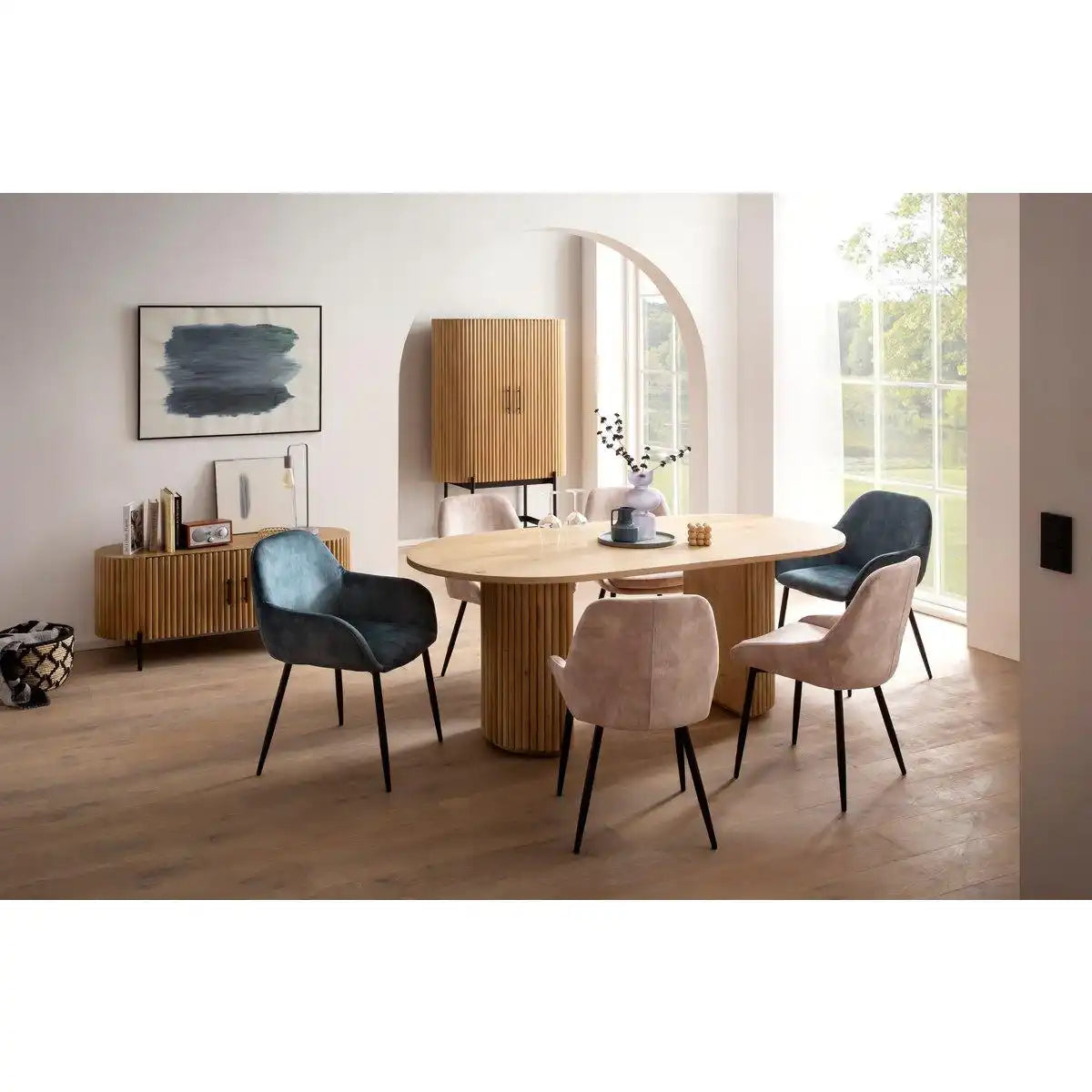 Armlehnstuhl, 2er-Set - HomeDesign Knaus