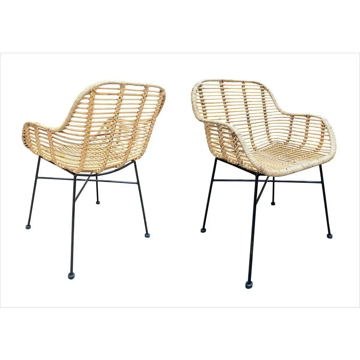 Armlehnstuhl, 2er-Set - HomeDesign Knaus