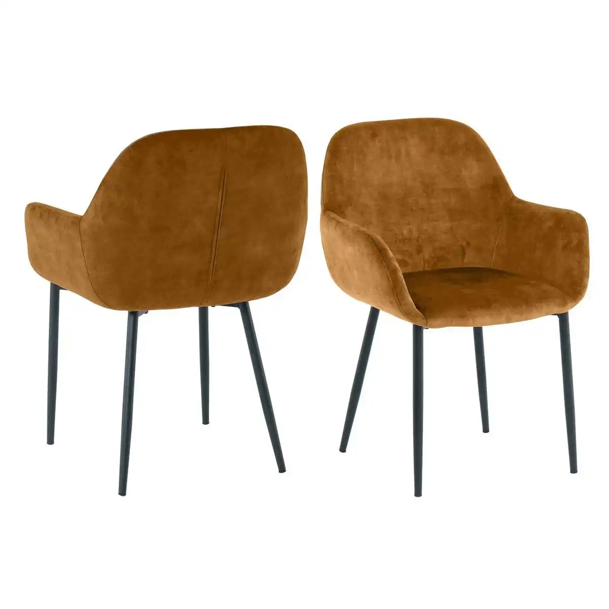 Armlehnstuhl, 2er-Set - HomeDesign Knaus