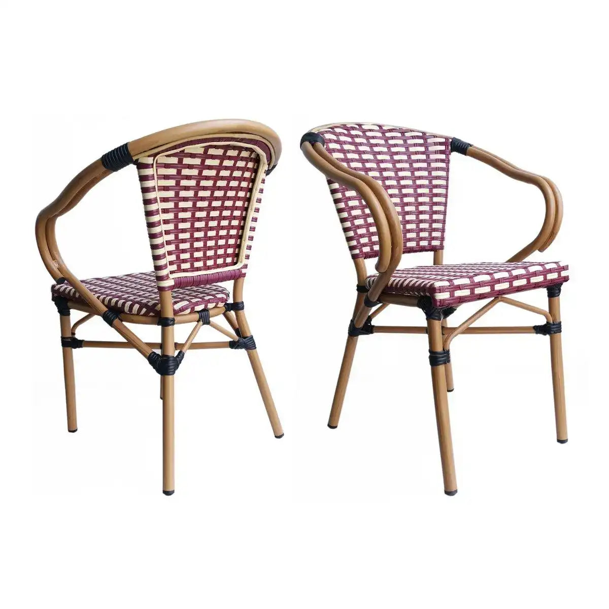 Armlehnstuhl, 2er-Set - HomeDesign Knaus