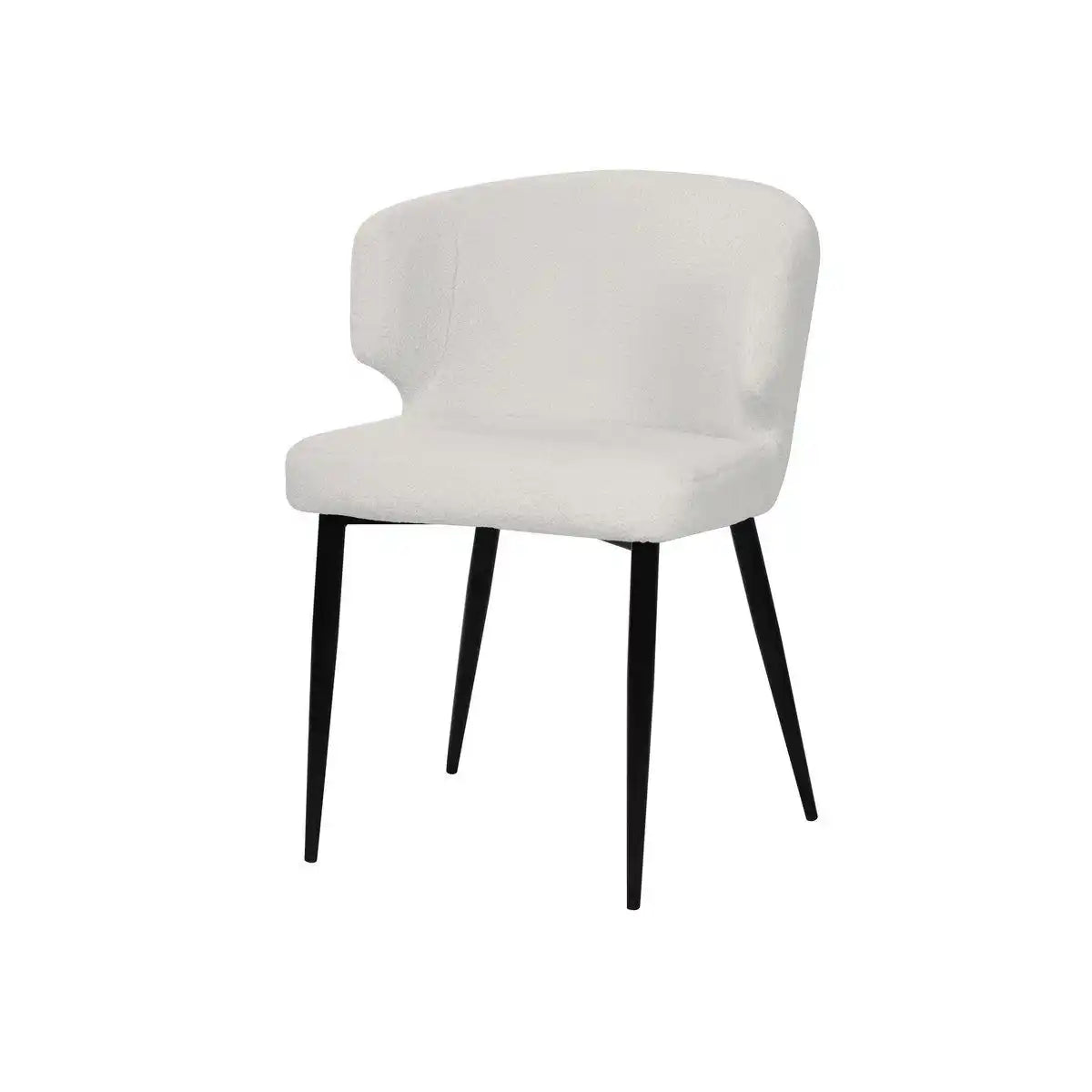 Armlehnstuhl 2er Set mit Bezug aus Teddyfell - HomeDesign Knaus