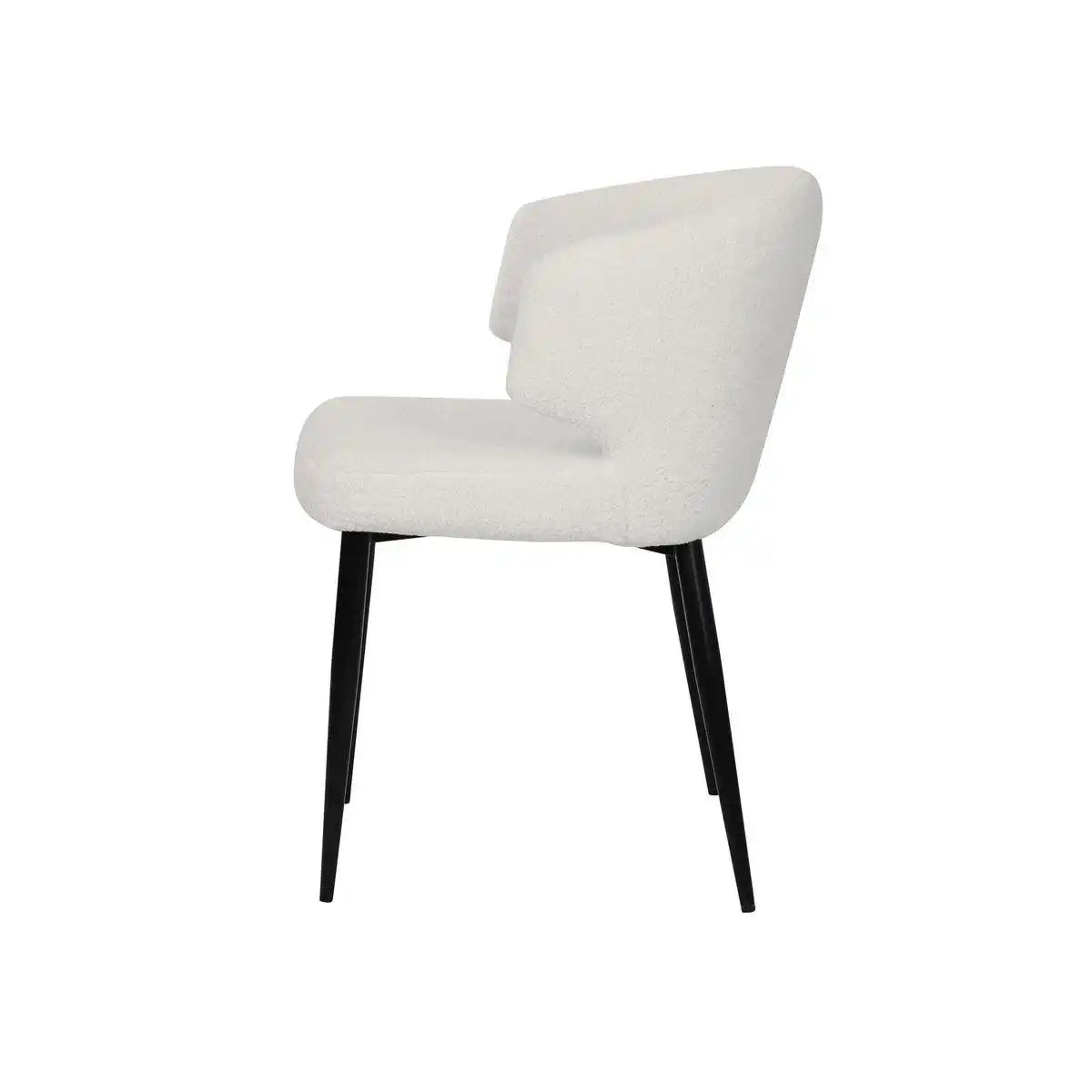 Armlehnstuhl 2er Set mit Bezug aus Teddyfell - HomeDesign Knaus