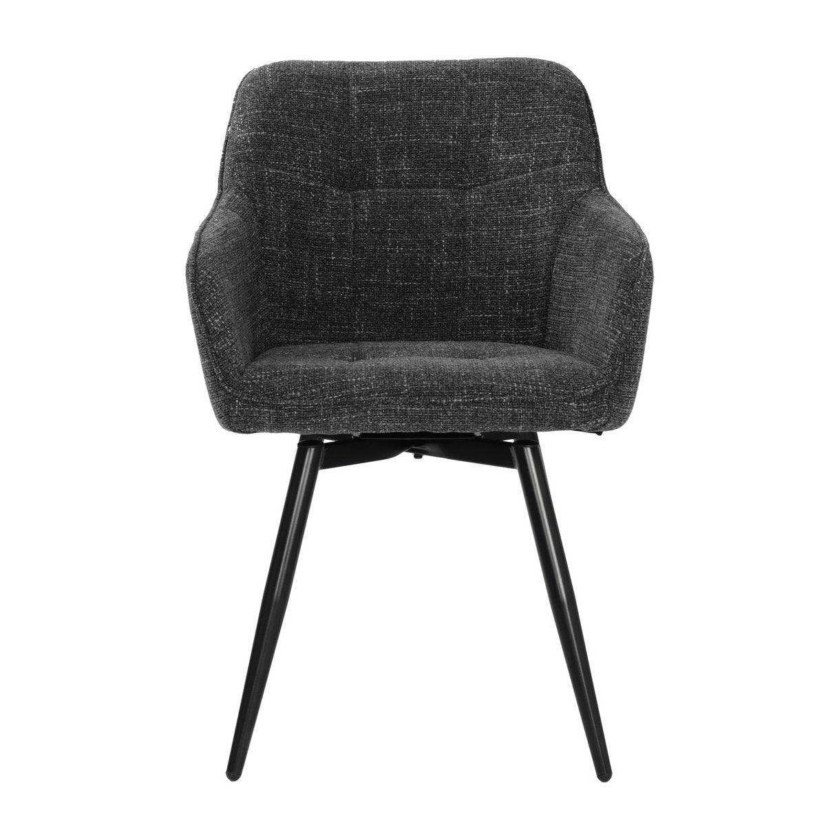 Armlehnstuhl 2er Set mit Drehfunktion - HomeDesign Knaus