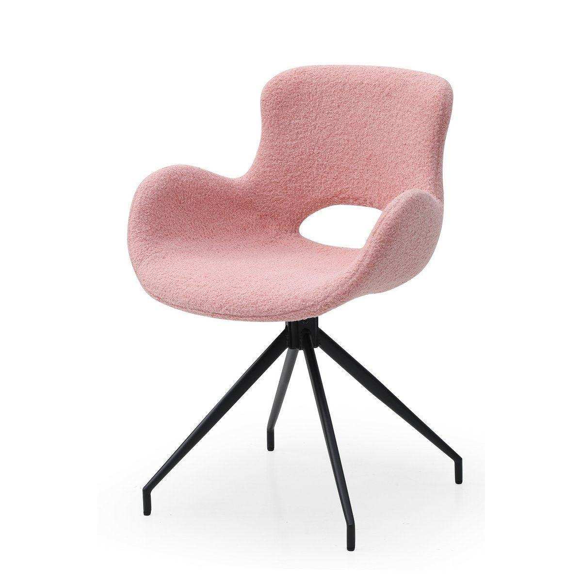 Armlehnstuhl mit Rücken Cut-Out Rose - HomeDesign Knaus