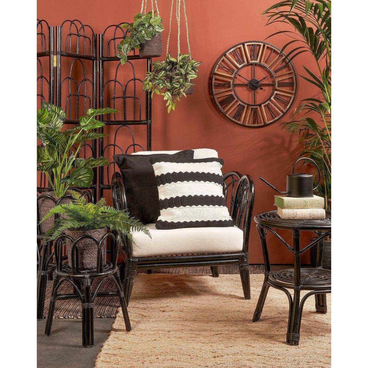 Atlantic Pflanzkorb – 2er-Set – H20 x Ø20 cm – Seegras – Grau - HomeDesign Knaus