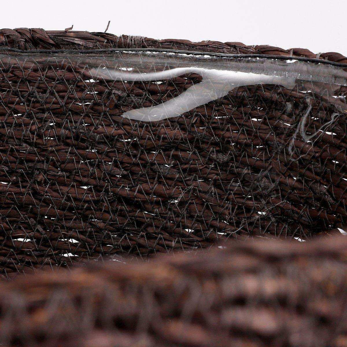 Atlantic Pflanzkorb – 2er-Set – H20 x Ø20 cm – Seegras – Grau - HomeDesign Knaus