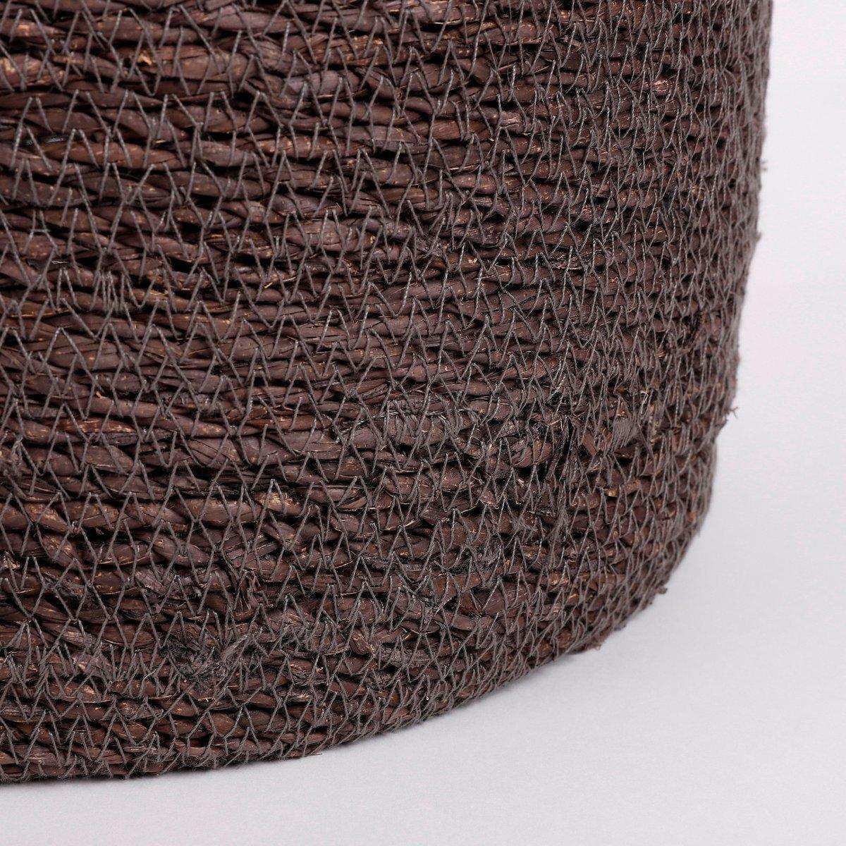 Atlantic Pflanzkorb – 2er-Set – H20 x Ø20 cm – Seegras – Grau - HomeDesign Knaus