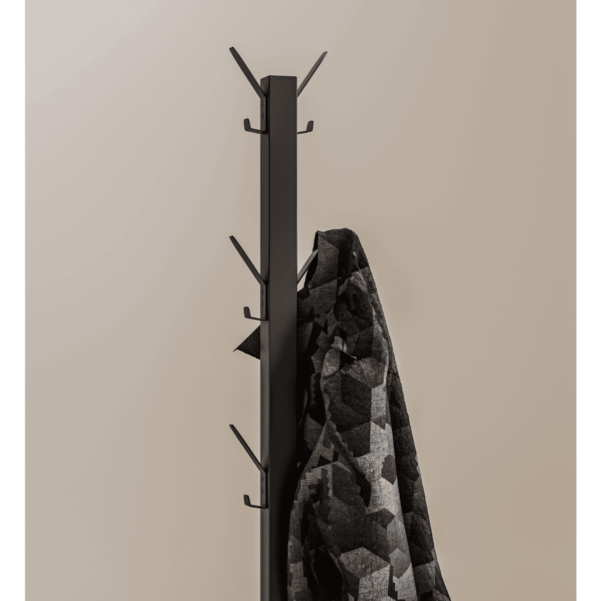 Atomy Standgarderobe Schwarz - HomeDesign Knaus